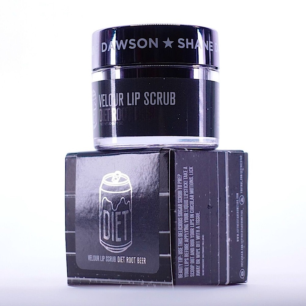 Jeffree Star | ‘Diet Root Beer’ Velour Lip Scrub | NiB tasty lip therapy